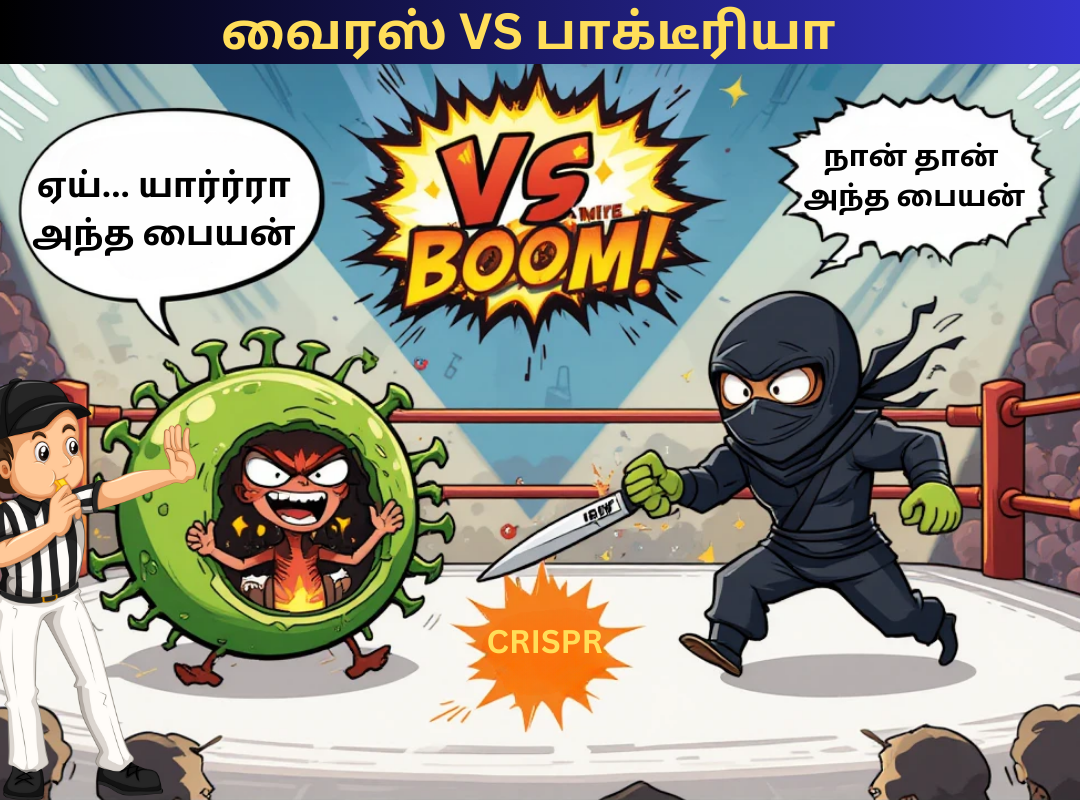 வைரஸ் VS பாக்டீரியா