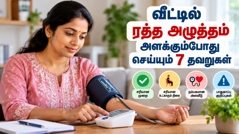 வீட்டில் ரத்த அழுத்தம் அளத்தல்