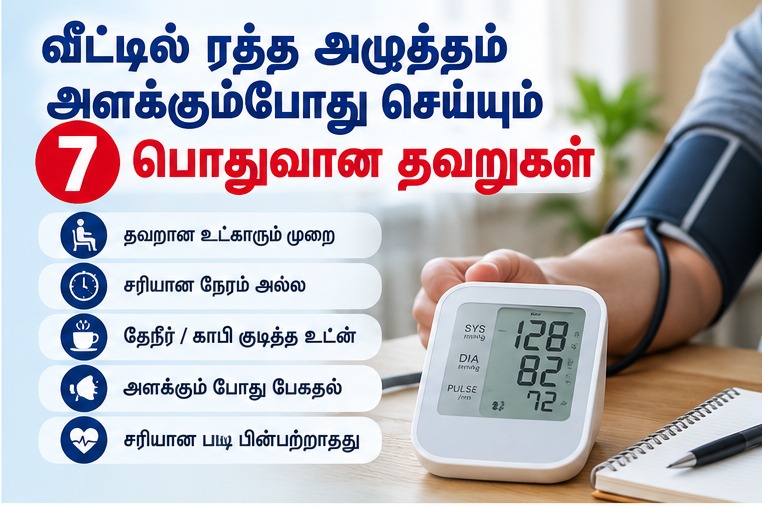 வீட்டில் ரத்த அழுத்தம் அளத்தல்